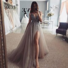 Load image into Gallery viewer, Women Beading Prom Dresses Long 2020 - TrendsfashionIN
