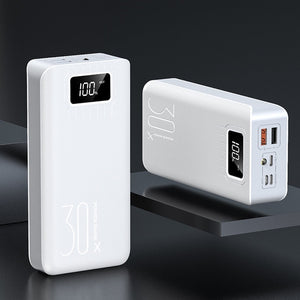 30000mAh Fast Charging Power bank For iPhone LED - TrendsfashionIN