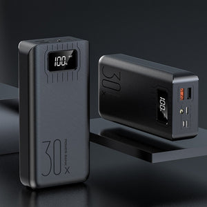 30000mAh Fast Charging Power bank For iPhone LED - TrendsfashionIN