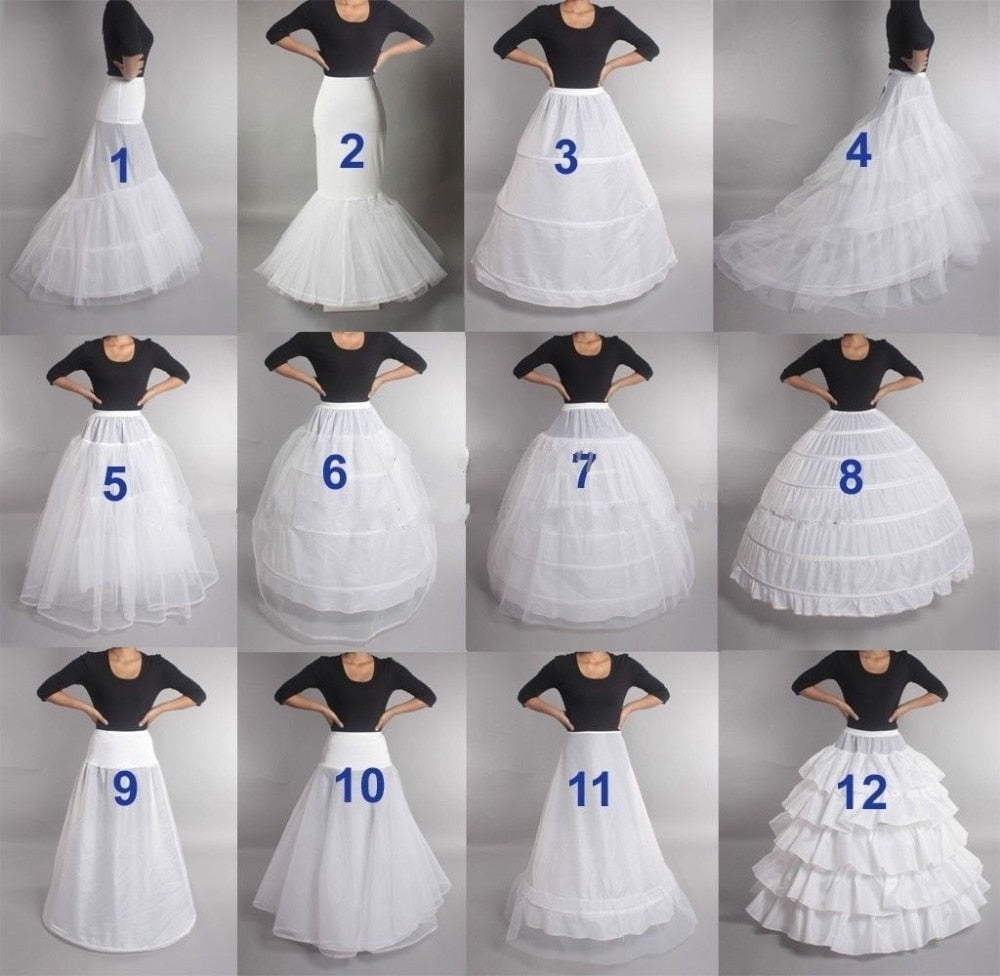 Hot Bridal Wedding Petticoat Hoop Crinoline Fancy Skirt - TrendsfashionIN