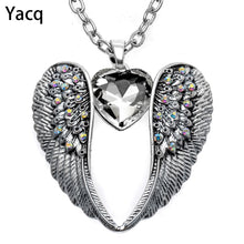 Load image into Gallery viewer, Angel Wing Heart Necklace for Women Jewelry - TrendsfashionIN
