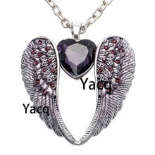 Load image into Gallery viewer, Angel Wing Heart Necklace for Women Jewelry - TrendsfashionIN
