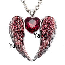 Load image into Gallery viewer, Angel Wing Heart Necklace for Women Jewelry - TrendsfashionIN
