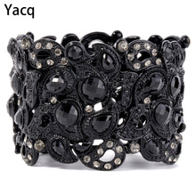 Load image into Gallery viewer, Stretch Bracelet Vintage Flower Crystal Women - TrendsfashionIN
