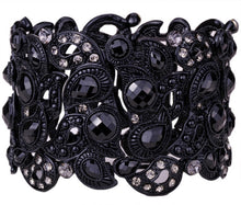 Load image into Gallery viewer, Stretch Bracelet Vintage Flower Crystal Women - TrendsfashionIN
