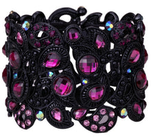 Load image into Gallery viewer, Stretch Bracelet Vintage Flower Crystal Women - TrendsfashionIN
