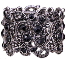 Load image into Gallery viewer, Stretch Bracelet Vintage Flower Crystal Women - TrendsfashionIN
