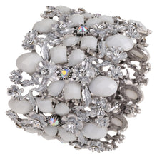 Load image into Gallery viewer, Flower Stretch Wide Bracelet Women Jewelry - TrendsfashionIN
