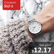 Load image into Gallery viewer, Women Golden Wrist Watches MILAN Street clock - TrendsfashionIN
