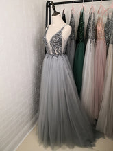Load image into Gallery viewer, Women Beading Prom Dresses Long 2020 - TrendsfashionIN
