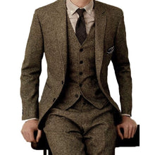 Load image into Gallery viewer, Men Winter Tweed Fabric Business Suits - TrendsfashionIN
