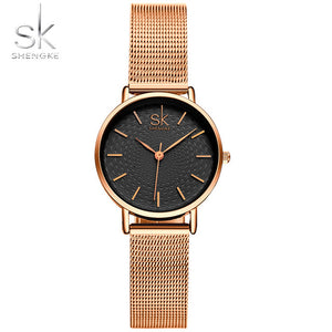 Women Golden Wrist Watches MILAN Street clock - TrendsfashionIN