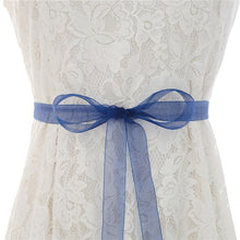Load image into Gallery viewer, Women Rhinestones Bridal Belt Wedding Dress - TrendsfashionIN
