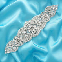 Load image into Gallery viewer, Women Rhinestones Bridal Belt Wedding Dress - TrendsfashionIN
