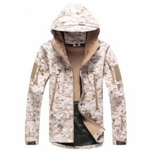 Load image into Gallery viewer, Men Army Camouflage Winter Waterproof Jacket - TrendsfashionIN
