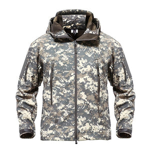 Men Army Camouflage Winter Waterproof Jacket - TrendsfashionIN
