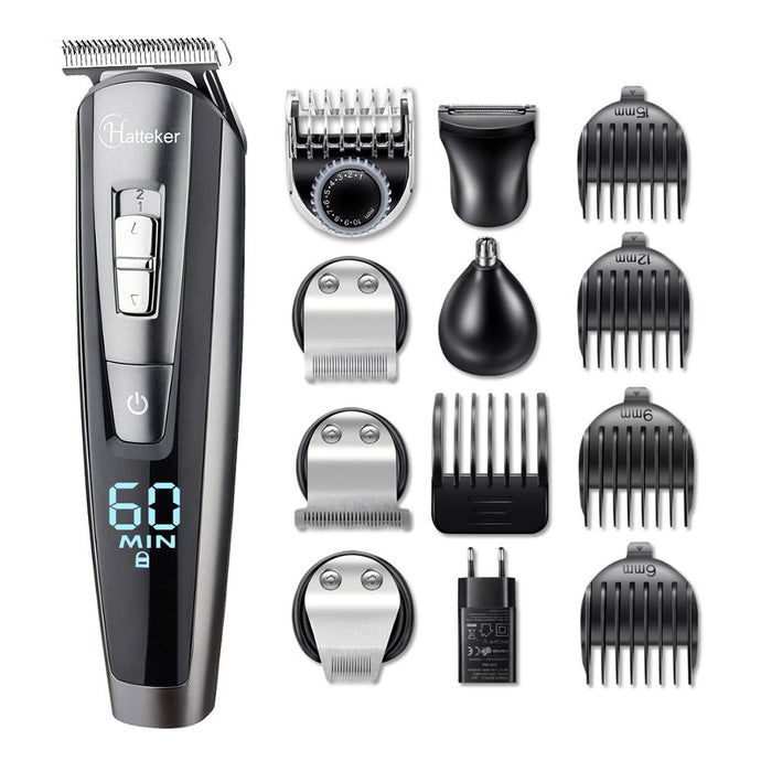 Professional hair trimmer waterproof 5 in 1 electric hair cutting machine - TrendsfashionIN