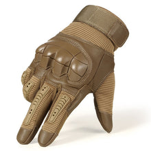 Load image into Gallery viewer, Touch Screen Hard Knuckle Tactical Gloves PU Leather
