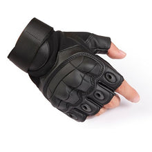Load image into Gallery viewer, Touch Screen Hard Knuckle Tactical Gloves PU Leather
