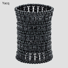 Load image into Gallery viewer, Multi layer Stretch Cuff Bracelet Women Jewelry - TrendsfashionIN
