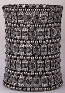 Multi layer Stretch Cuff Bracelet Women Jewelry - TrendsfashionIN