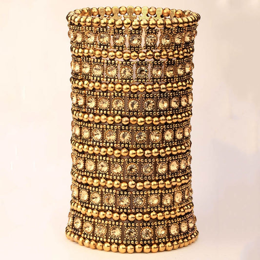 Multilayer stretch cuff bracelet women - TrendsfashionIN