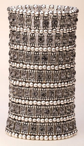 Multilayer stretch cuff bracelet women - TrendsfashionIN