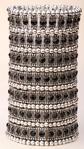 Multilayer stretch cuff bracelet women - TrendsfashionIN