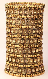 Multilayer stretch cuff bracelet women - TrendsfashionIN