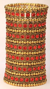 Multilayer stretch cuff bracelet women - TrendsfashionIN