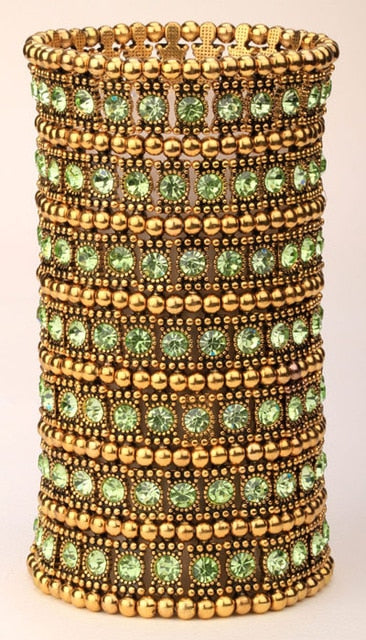 Multilayer stretch cuff bracelet women - TrendsfashionIN