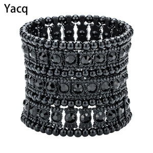 Stretch Cuff bracelet Women Jewelry - TrendsfashionIN
