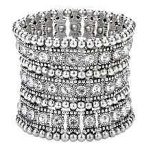 Load image into Gallery viewer, Stretch Cuff bracelet Women Jewelry - TrendsfashionIN
