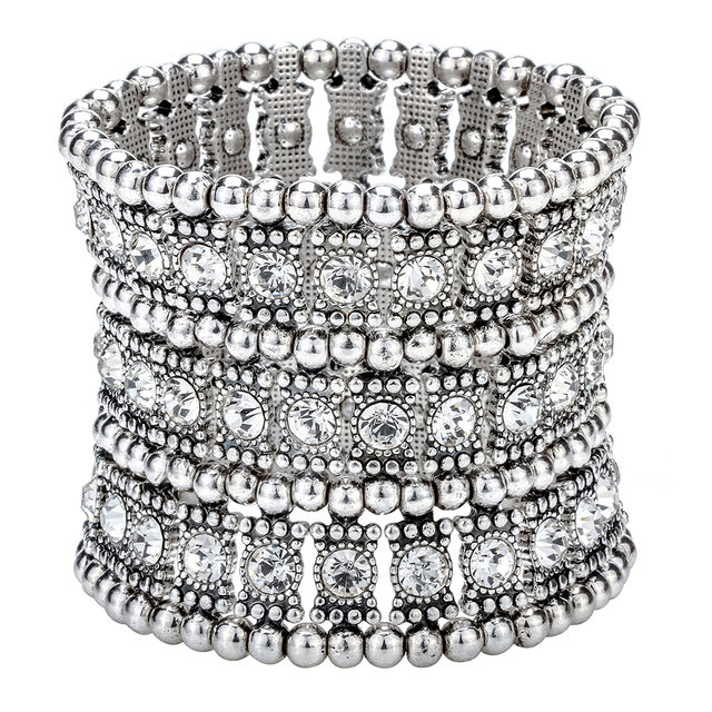 Stretch Cuff bracelet Women Jewelry - TrendsfashionIN