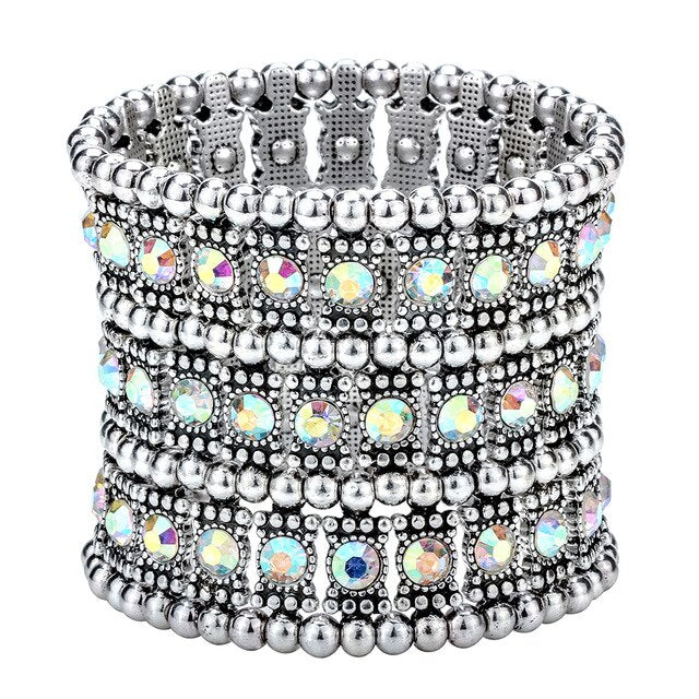 Stretch Cuff bracelet Women Jewelry - TrendsfashionIN