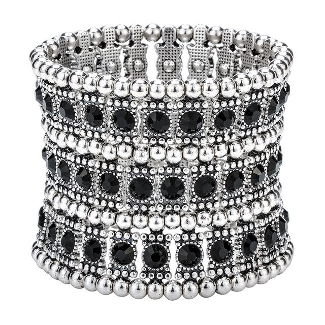 Stretch Cuff bracelet Women Jewelry - TrendsfashionIN