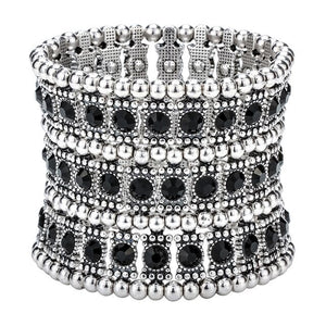 Stretch Cuff bracelet Women Jewelry - TrendsfashionIN