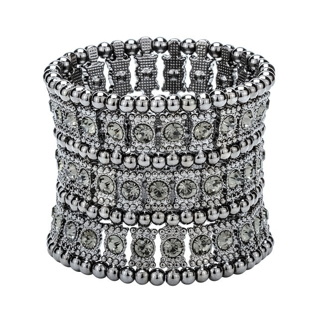 Stretch Cuff bracelet Women Jewelry - TrendsfashionIN