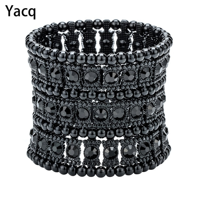 Stretch Cuff bracelet Women Jewelry - TrendsfashionIN