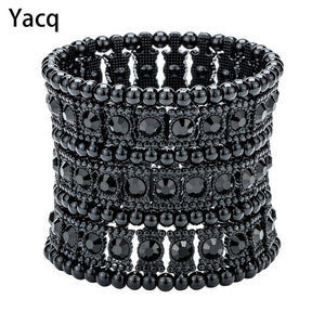 Stretch Cuff bracelet Women Jewelry - TrendsfashionIN