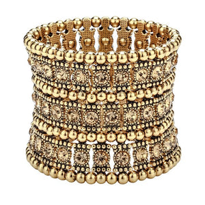 Stretch Cuff bracelet Women Jewelry - TrendsfashionIN
