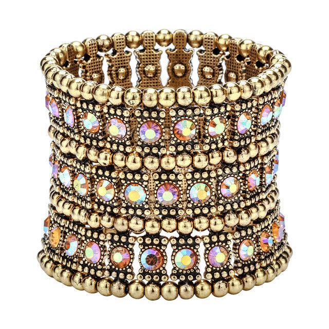 Stretch Cuff bracelet Women Jewelry - TrendsfashionIN