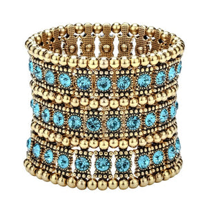 Stretch Cuff bracelet Women Jewelry - TrendsfashionIN