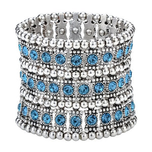Stretch Cuff bracelet Women Jewelry - TrendsfashionIN